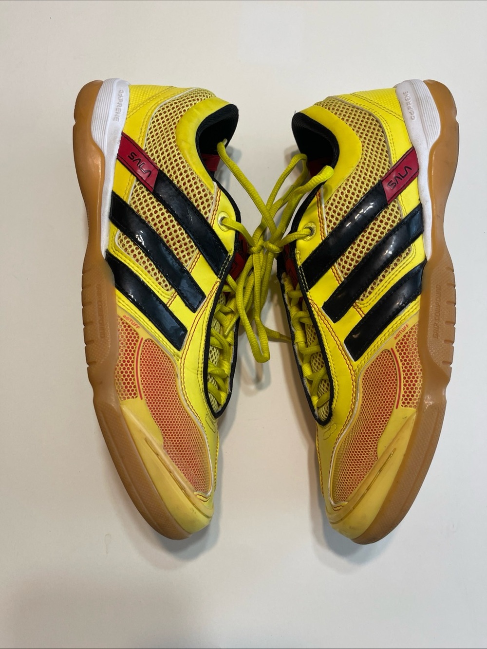 Adidas Top Sala X vs X Indoor soccer shoes.  Size 10 men's